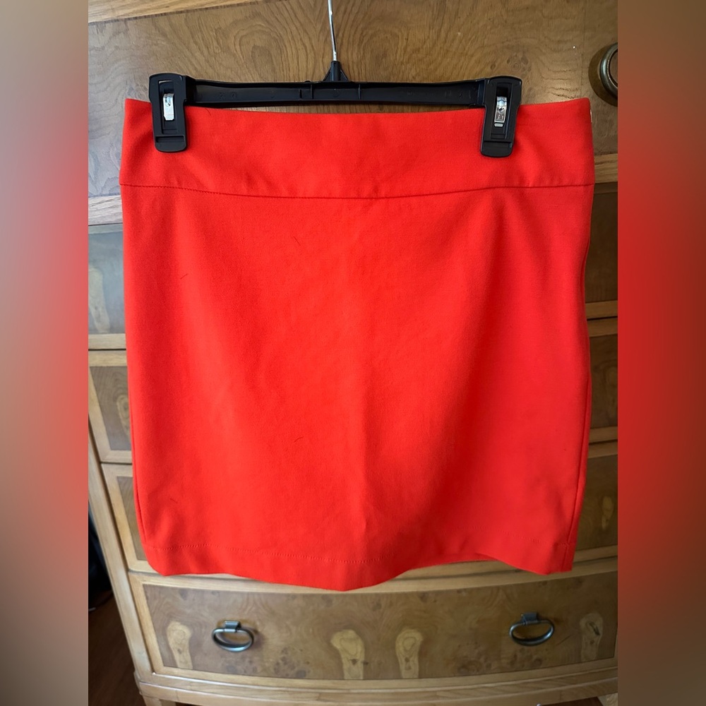 Vibrant Red Women's Skirt